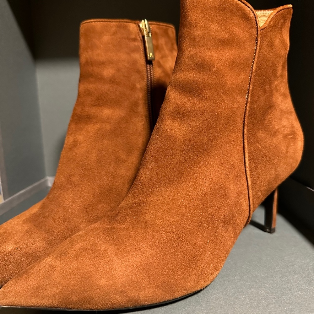 Mariah Dress Suede Aquatalia heel bootie